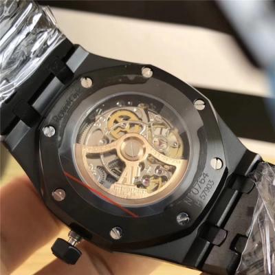 Replica  Royal Oak  A21J Automatic Movement   Mens Watch Skeleton Dial Stainless steel E78