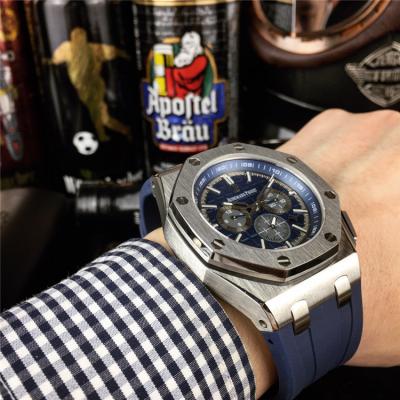 Replica  Royal Oak Offshore  A3126 Automatic Movement Mens Watch Blue Dial Rubber Strap A E84