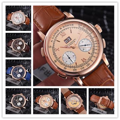 Replica Gig Dage Datograph 403.035 Automatic Mens Watch Rose Gold Brown Leather