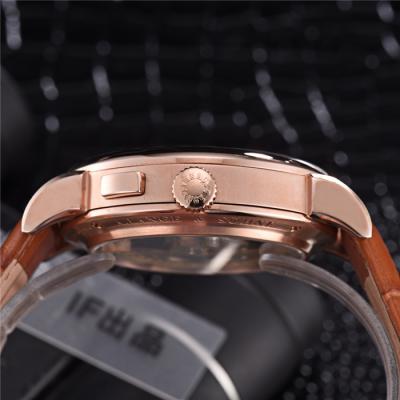 Replica Gig Dage Datograph 403.035 Automatic Mens Watch Rose Gold Brown Leather