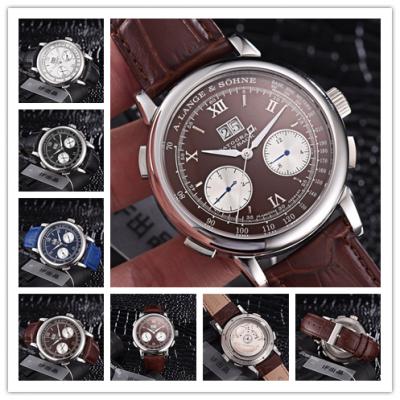 Replica Gig Dage Datograph 403.035 Automatic Mens Watch Steel Case Brown Leather