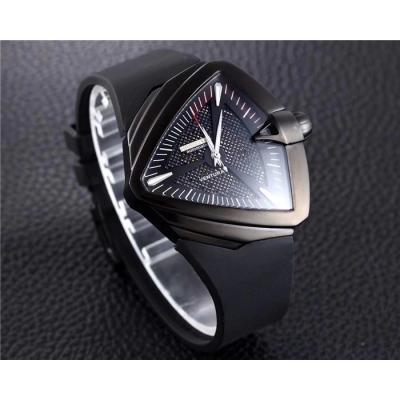 Replica Hamilton Ventura XXL H24655331 No Date A2824 Automatic Mens Watch PVD SS Rubber