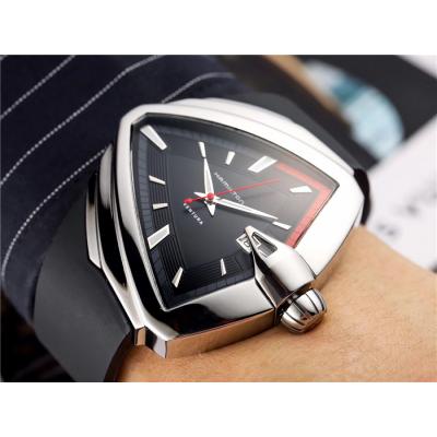 Replica Hamilton Ventura XXL H24655331 No Date A2824 Automatic Mens Watch PVD SS Rubber