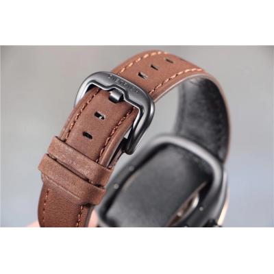 Replica Dietrich Organic Time Miracle OT-M Miyota 82S7 Automatic Mens Watch PVD RG Leather Brown