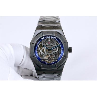 Replica  Royal Oak Offshore Hangzhou 7500 Automatic Movement Mens Watch Skeleton Dial Stainless steel E99