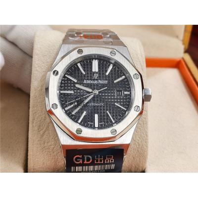 Replica  Royal Oak Miyota 8215 Automatic Movement Mens Watch White Dial Stainless steel E102