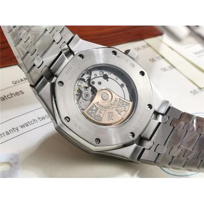 Replica  Royal Oak Miyota 8215 Automatic Movement Mens Watch White Dial Stainless steel E102