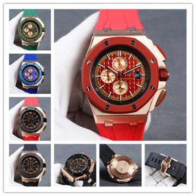 Replica  Royal Oak Offshore  A21J Automatic Movement Mens Watch Red Dial Rubber Strap A    E109