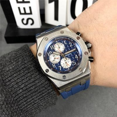 Replica Royal Oak Offshore A21J Automatic Movement Mens Watch  White  Dial Rubber Strap A  E118