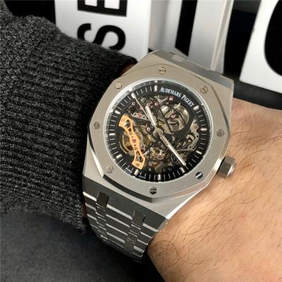 Replica Royal Oak  A21J Automatic Movement Mens Watch Skeleton Dial Stainless Steel E121