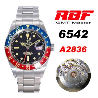 RBF GMT-Master II  6542 A2836 Automatic Watch Peps...