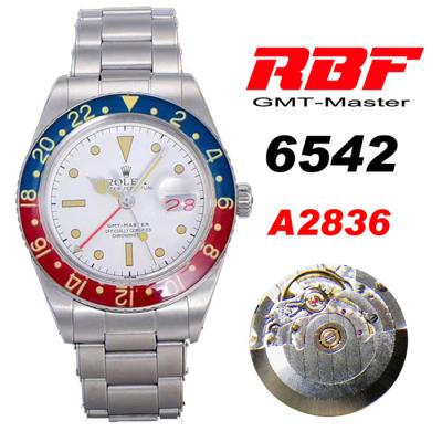 RBF GMT-Master II  6542 A2836 Automatic Watch Peps...