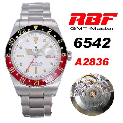 RBF GMT-Master II  6542 A2836 Automatic Watch Cola...