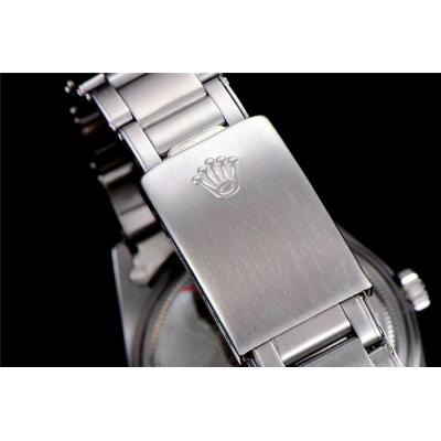 RBF GMT-Master II  6542 A2836 Automatic Watch Cola Plexiglas Beze White Dial Stainless Steel Bracelet Best Edition