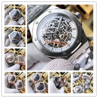 Replica Royal Oak  A21J Automatic Movement Mens Watch Skeleton Dial Stainless Steel E124