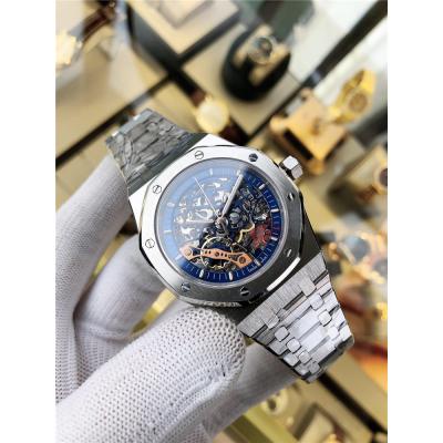 Replica Royal Oak  A21J Automatic Movement Mens Watch Skeleton Dial Stainless Steel E124