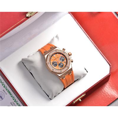 Replica Royal Oak Offshore A21J Automatic Movement Womens Watch Green Dial Rubber Strap A E127