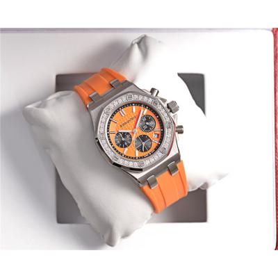 Replica Royal Oak Offshore A21J Automatic Movement Womens Watch White Dial Rubber Strap B E127