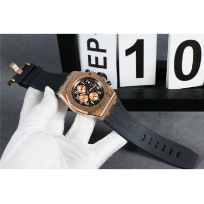 Replica Royal Oak Offshore A21J Automatic Movement Mens Watch Black  Dial Rubber Strap  E132