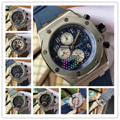 Replica Royal Oak Offshore A21J Automatic Movement Mens Watch Blue Dial Rubber Strap A E134