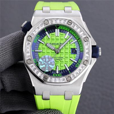 Replica Royal Oak Offshore A21J  Automatic Movement Mens Watch Black Dial Rubber Strap A E190