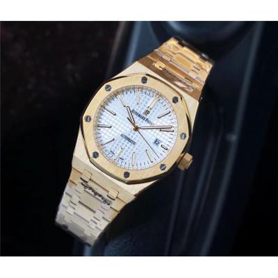 Replica Royal Oak  A21J  Automatic Movement Mens Watch Blue Dial Stainless Steel G11