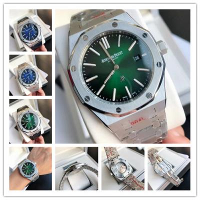 Replica Royal Oak  Miyota A8215 Automatic Movement Mens Watch Green Dial Stainless Steel B01