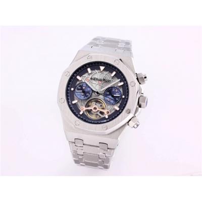 Replica Royal Oak  A21J  Automatic Movement Mens Watch Tourbillon Dial Stainless steel C A03