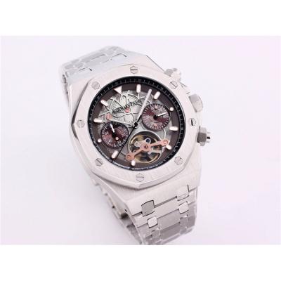 Replica Royal Oak  A21J  Automatic Movement Mens Watch Tourbillon Dial Stainless steel C A03