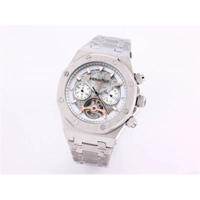 Replica Royal Oak  A21J  Automatic Movement Mens Watch Tourbillon Dial Stainless steel C A03