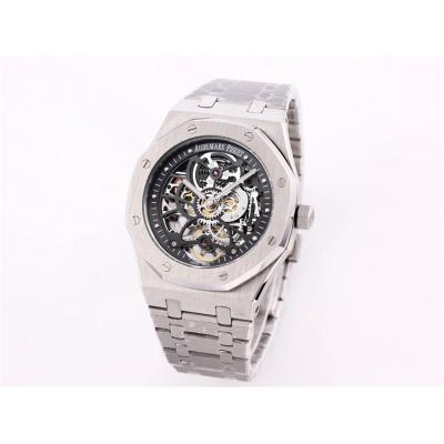 Replica Royal Oak  A21J  Automatic Movement Mens Watch Tourbillon Dial PVD Steel  A08