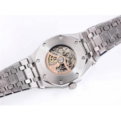 Replica Royal Oak  A21J  Automatic Movement Mens Watch Skeleton Dial Rose Gold A10