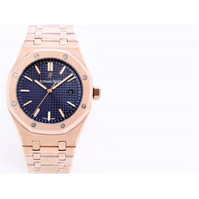 Replica Royal Oak  A21J  Automatic Movement Mens Watch White Dial Rose Gold A  A12