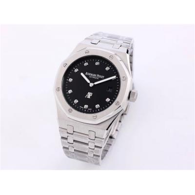 Replica Royal Oak  A21J  Automatic Movement Mens Watch Black Dial Rose Gold A17