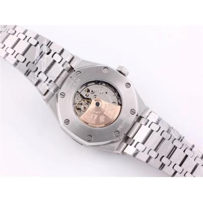 Replica Royal Oak  A21J  Automatic Movement Mens Watch White Dial Rose Gold A A18