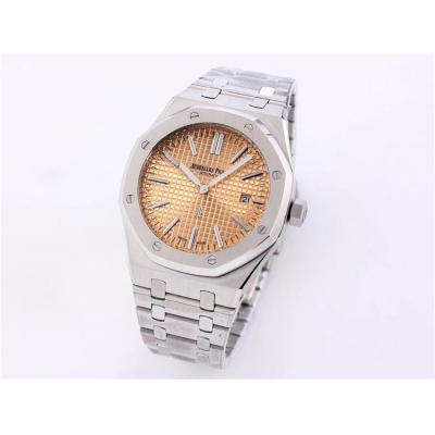 Replica Royal Oak  A21J  Automatic Movement Mens Watch White Dial Rose Gold A A18