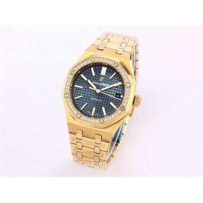 Replica Royal Oak  A21J  Automatic Movement Womens Watch White Dial Yellow Gold A A20