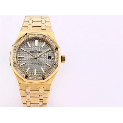 Replica Royal Oak  A21J  Automatic Movement Womens Watch White Dial Yellow Gold A A20