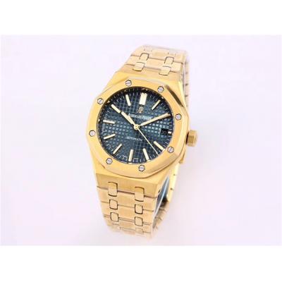 Replica Royal Oak  A21J  Automatic Movement Womens Watch Black Dial Yellow Gold C A20