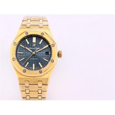 Replica Royal Oak  A21J  Automatic Movement Womens Watch Black Dial Yellow Gold C A20