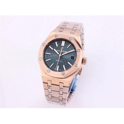 Replica Royal Oak  A21J  Automatic Movement Womens Watch Black Dial Rose  Gold D A20