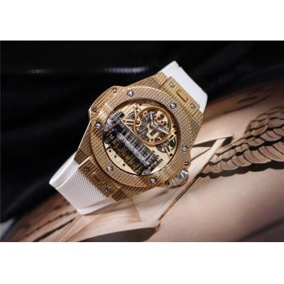 Replica Big Bang MP-11  A21J  Automatic Movement Mens Watch Skeleton Dial Rubber Strap E06