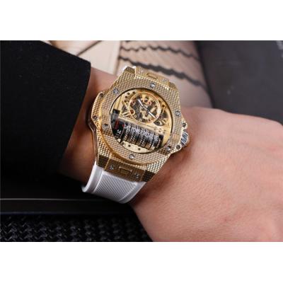 Replica Big Bang MP-11  A21J  Automatic Movement Mens Watch Skeleton Dial Rubber Strap E06