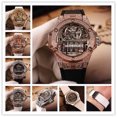 Replica Big Bang MP-11  A21J  Automatic Movement Mens Watch Skeleton Dial Rubber Strap E07