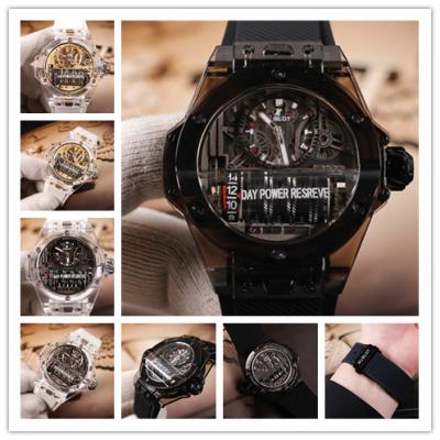 Replica Big Bang MP-11  A21J  Automatic Movement Mens Watch Skeleton Dial Rubber Strap E08