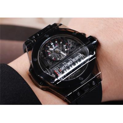 Replica Big Bang MP-11  A21J  Automatic Movement Mens Watch Skeleton Dial Rubber Strap E08