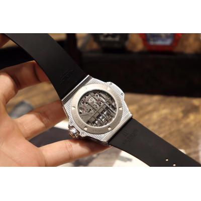 Replica Big Bang MP-11  A21J  Automatic Movement Mens Watch  Skeleton Dial Rubber Strap E11