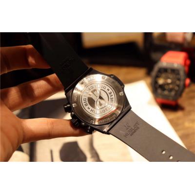 Replica Classic Fusion A21J  Automatic Movement Mens Watch Skeleton Dial Rubber Strap E14