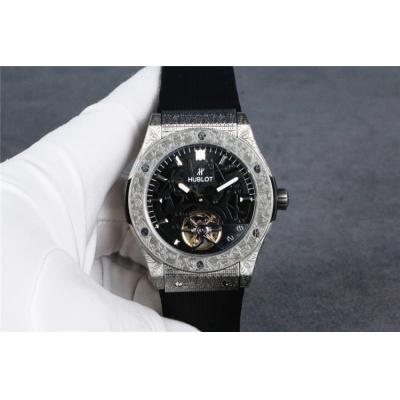 Replica Classic Fusion A21J  Automatic Movement Mens Watch White  Dial Leather Strap   G13