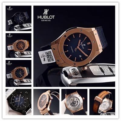 Replica Classic Fusion  Japan Miyota 8215 Automatic Movement  Mens Watch  Blue Dial Leather Strap B G16